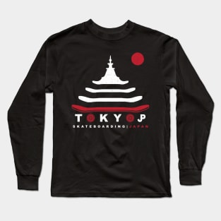 Tokyo Skateboarding Skate Japan Long Sleeve T-Shirt